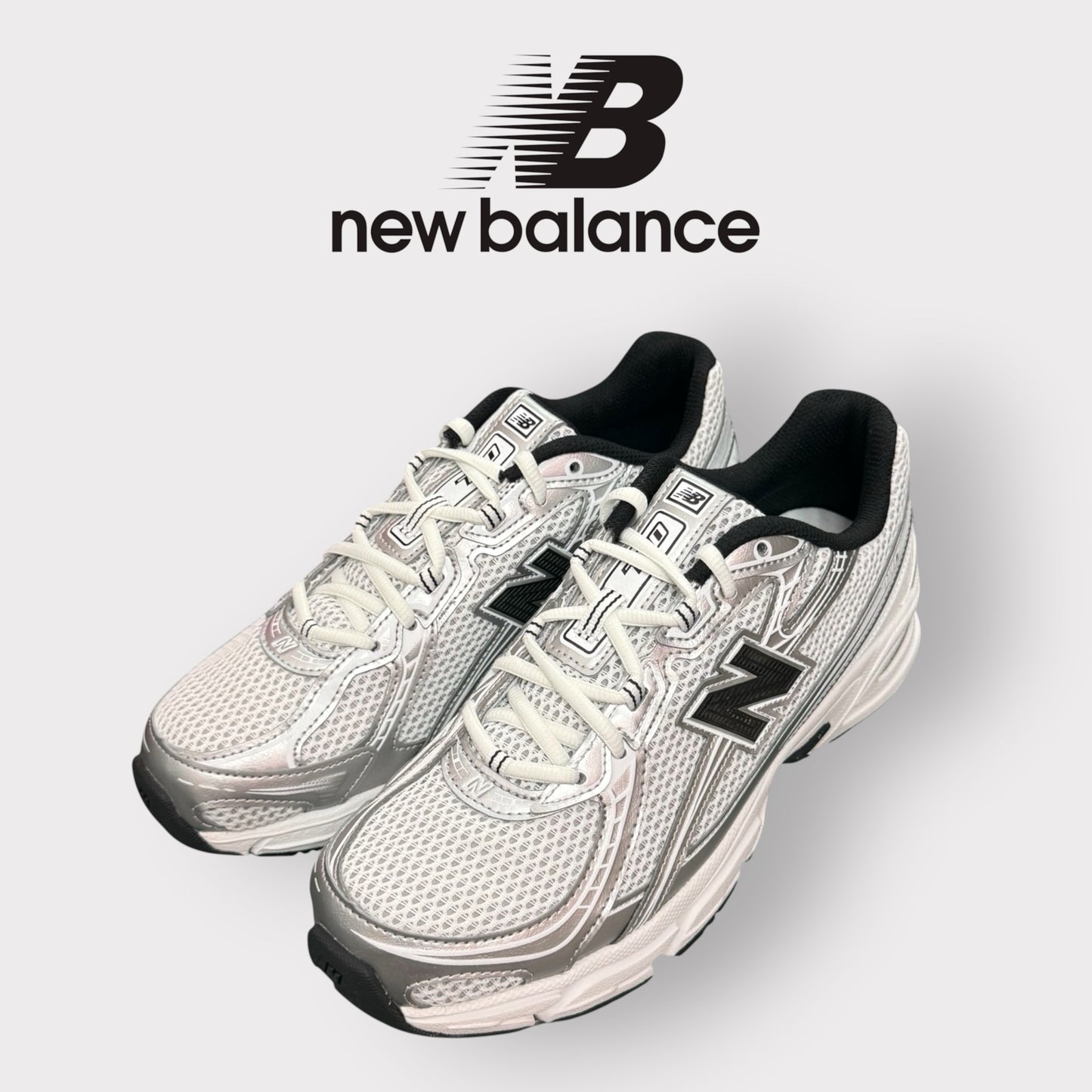 NEW BALANCE 740 - Col.Bianco - Argento - Nero