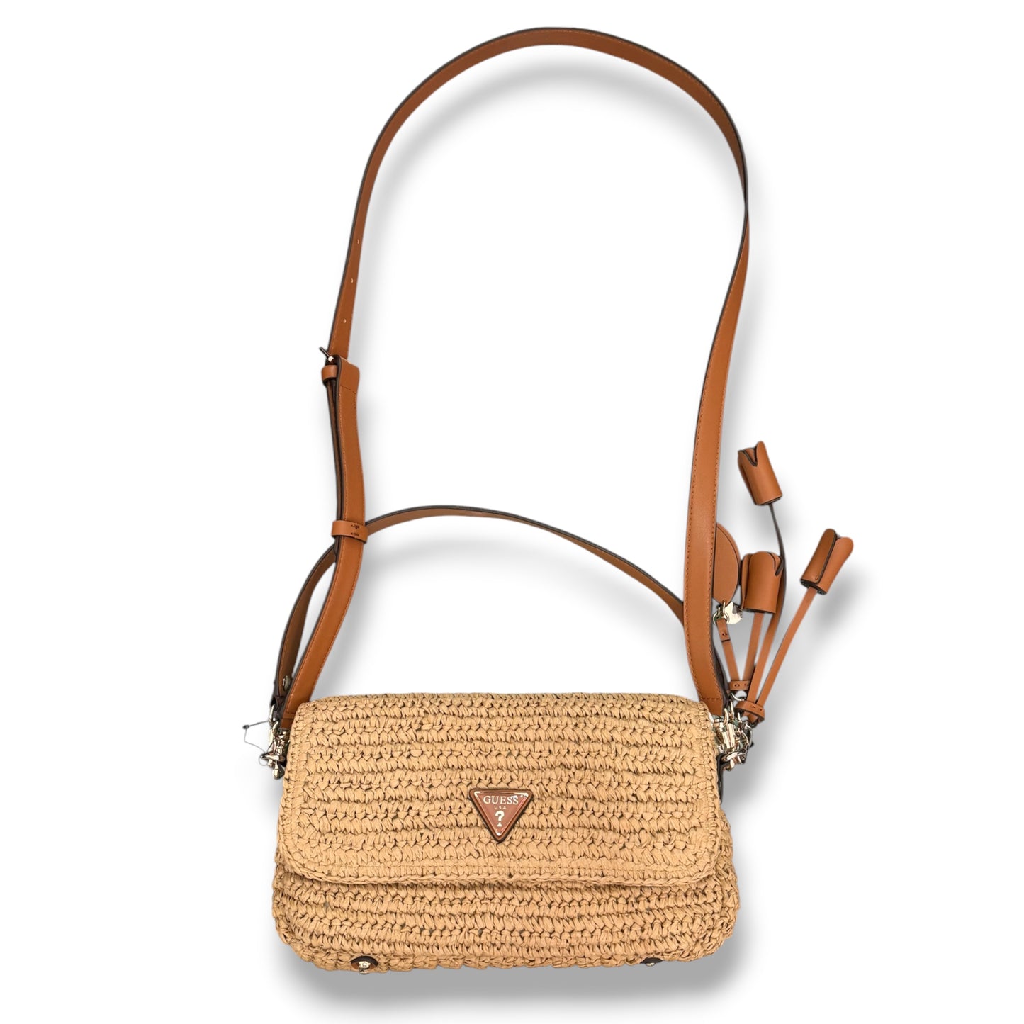 GUESS- Borsa Donna, Group:OFELIA, Col.NATURAL/COGNAC