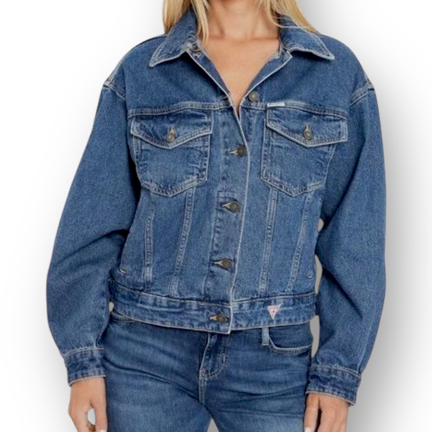 Giubbotto in denim della GUESS JEANS Donna, Oversize