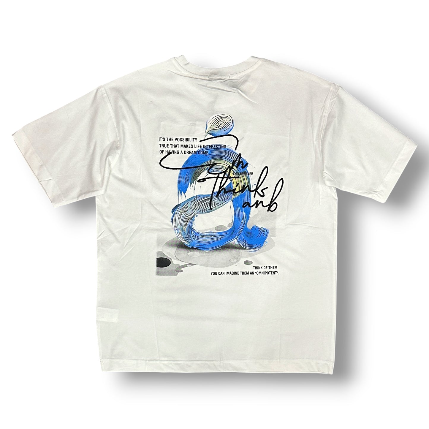 X-FEEL - Completino estivo Uomo con stampa schienale, Col.Bianco