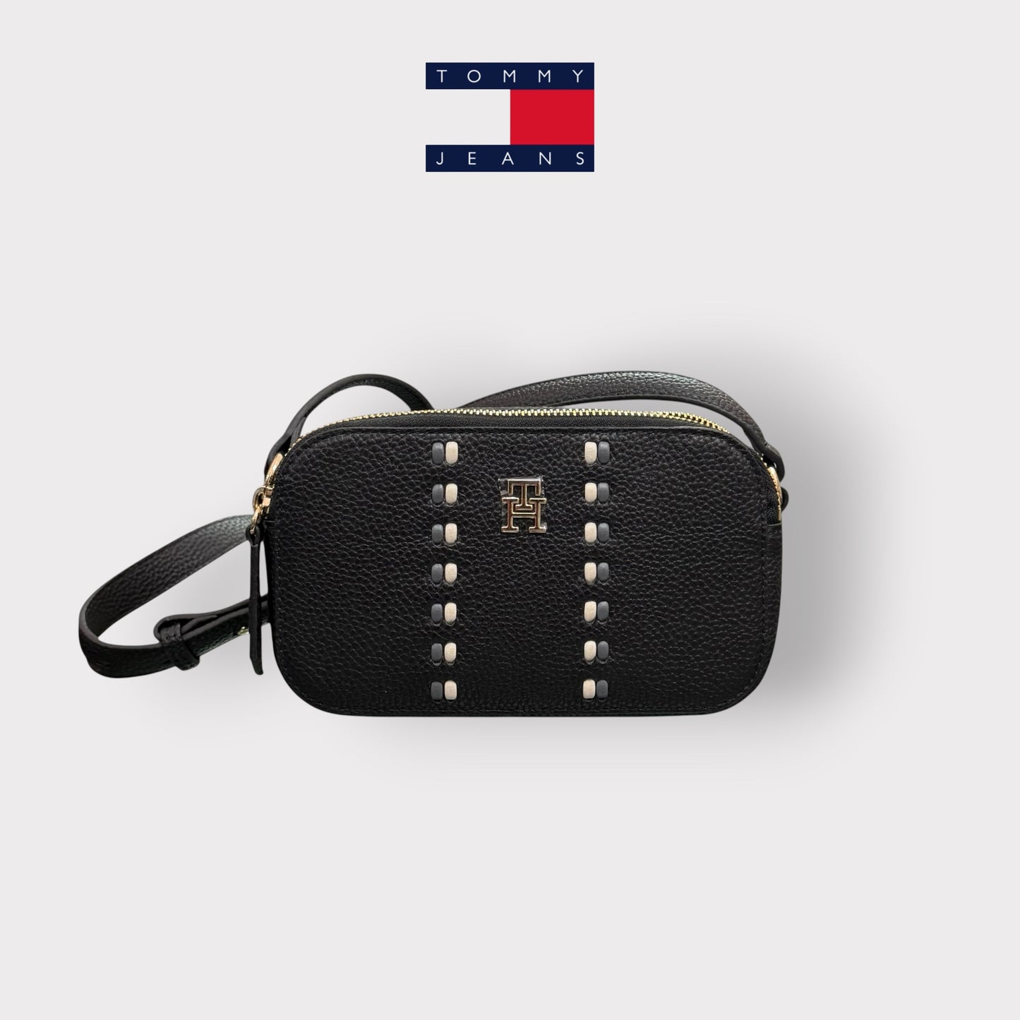 TOMMY HILFIGER- Borsa Donna, Col.Nero