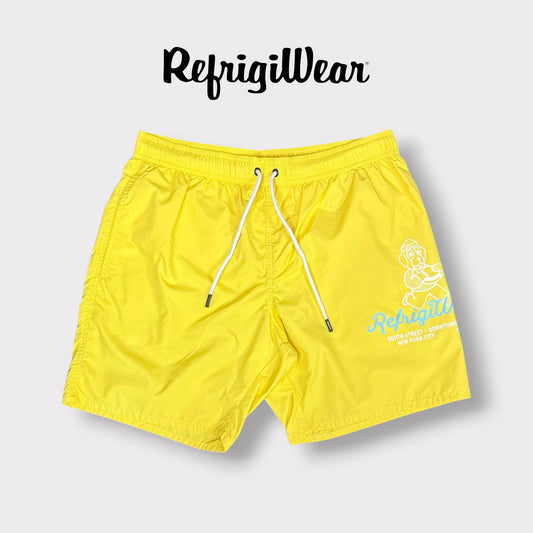 REFRIGIWEAR - Costume Uomo con disegno, Col.Giallo