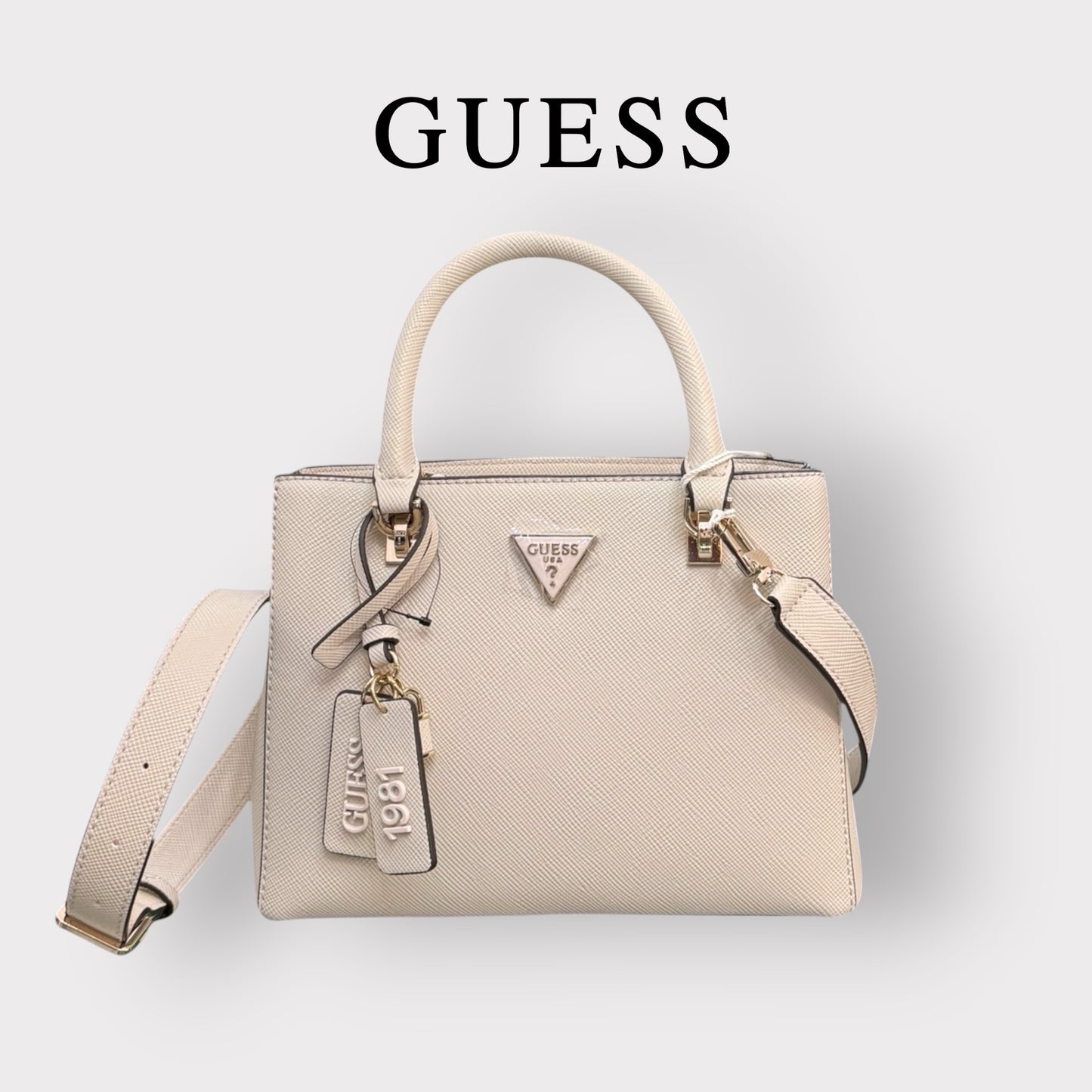 GUESS- Borsa Donna, Group:NOELLE II, Col.BONE