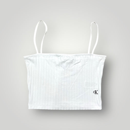 Top a fascia CALVIN KLEIN JEANS, Col.Bianco