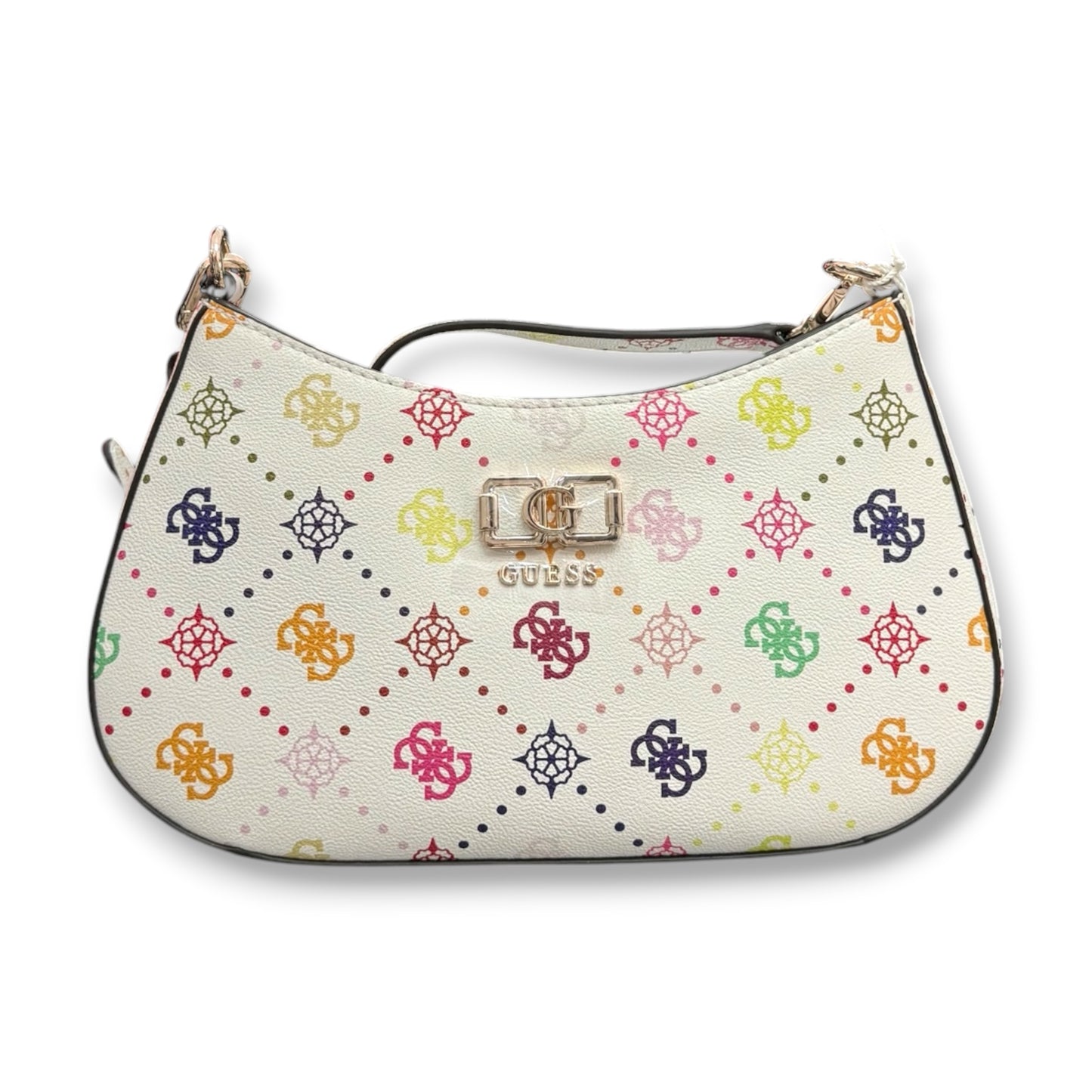 GUESS- Borsa Donna, Group:EMILIE LOGO, Col.MULTILOGO