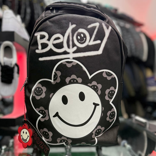 Zaino BECOZY con fantasia, Col.Nero