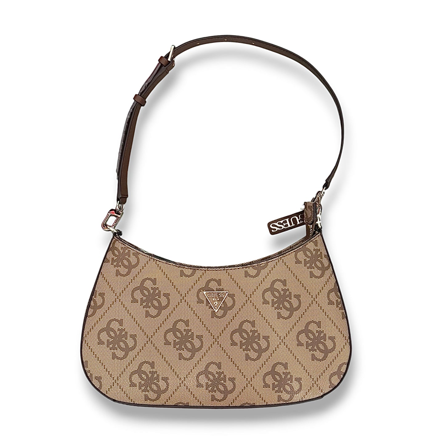 GUESS- Borsa Donna, Group:NOELLE, Col.LATTE LOGO/BROWN