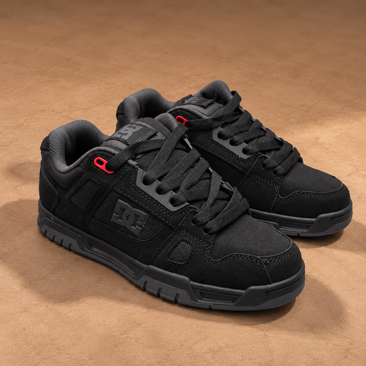 DC- Scarpe, col.Nero/Rosso