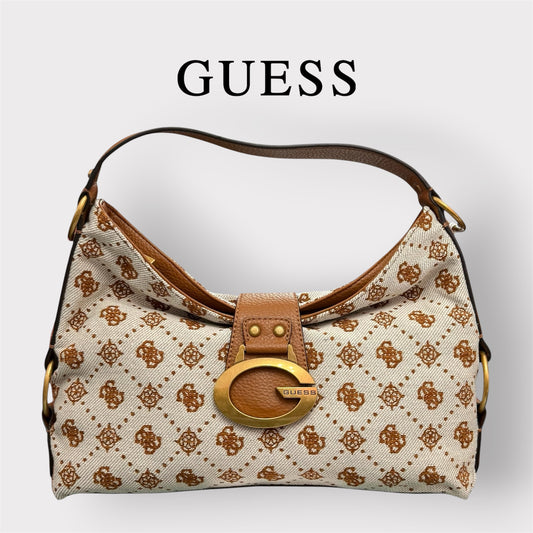 GUESS- Borsa Donna, Group:CAMDEN, Col.COGNAC LOGO