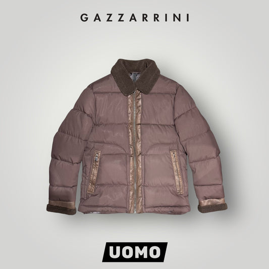 Giubbotto GAZZARRINI Uomo con inserti in ecopelliccia, Col.Marrone