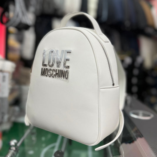 Zaino LOVE MOSCHINO, col.Bianco
