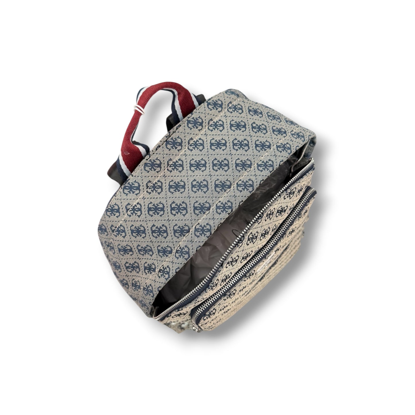GUESS- Zaino Uomo, logato, Col.Grigio Chiaro