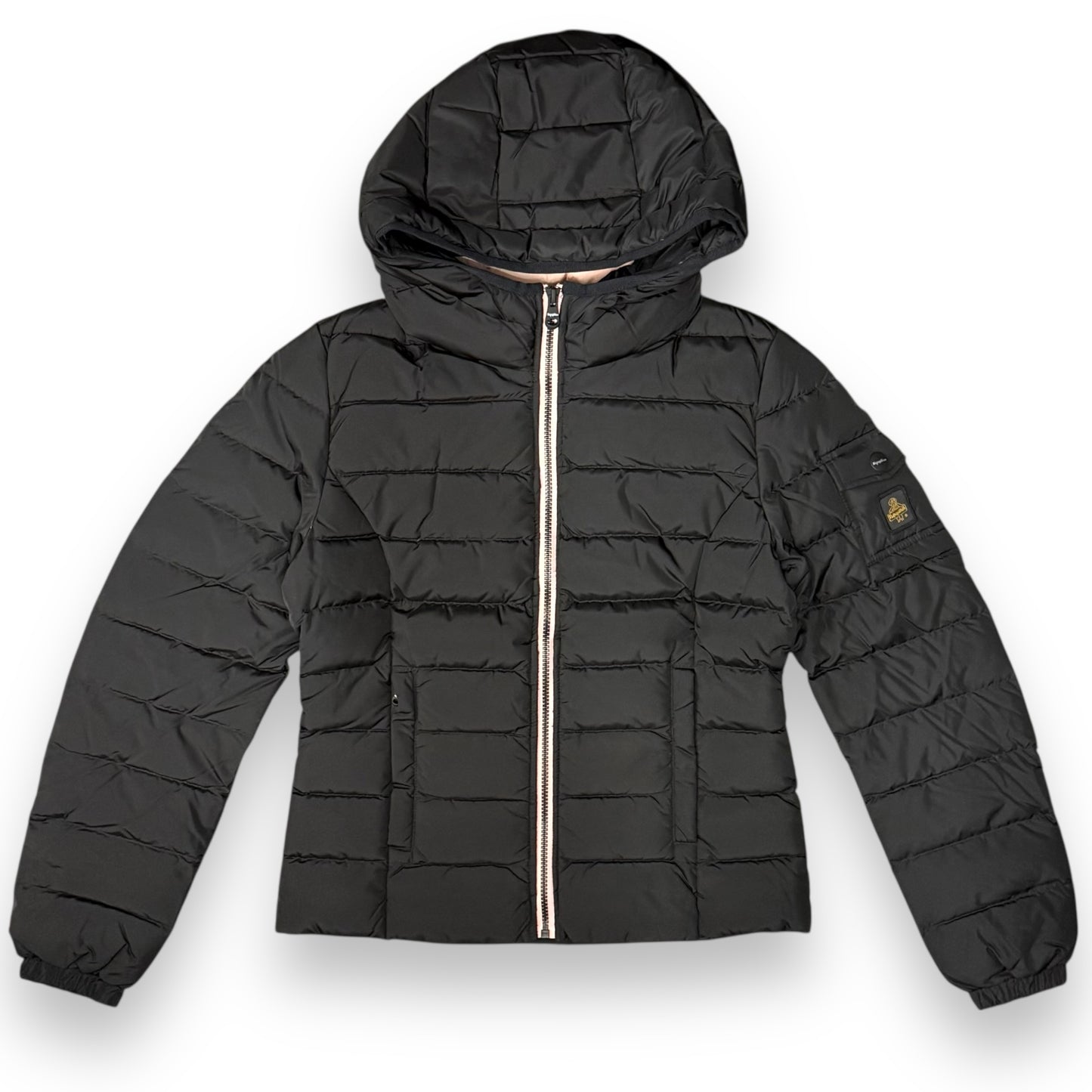 Giubbotto REFRIGIWEAR Donna, con zip a contrasto rosa, col.Nero