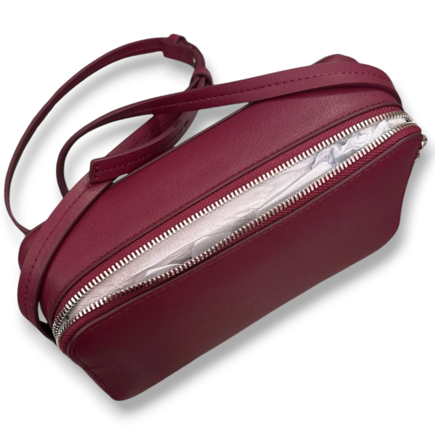 CALVIN KLEIN- Borsa Donna, Col.Bordeaux