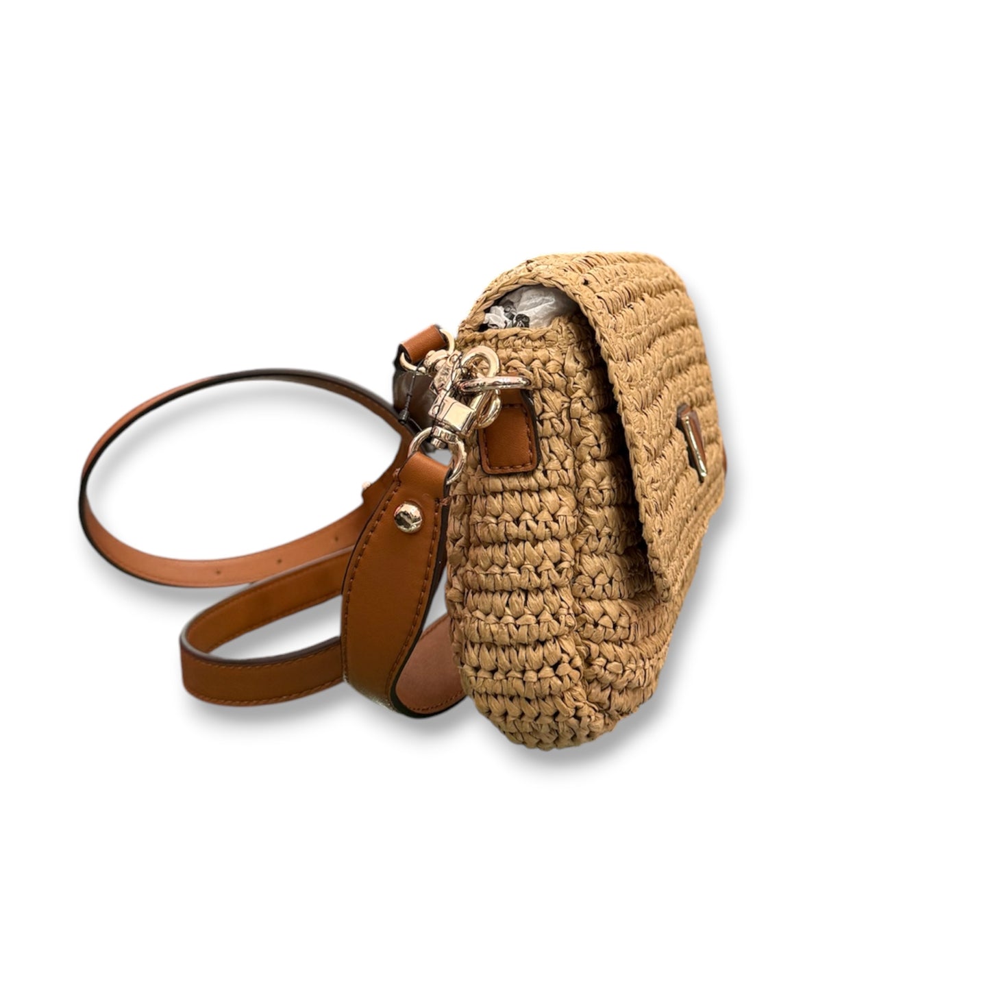 GUESS- Borsa Donna, Group:OFELIA, Col.NATURAL/COGNAC