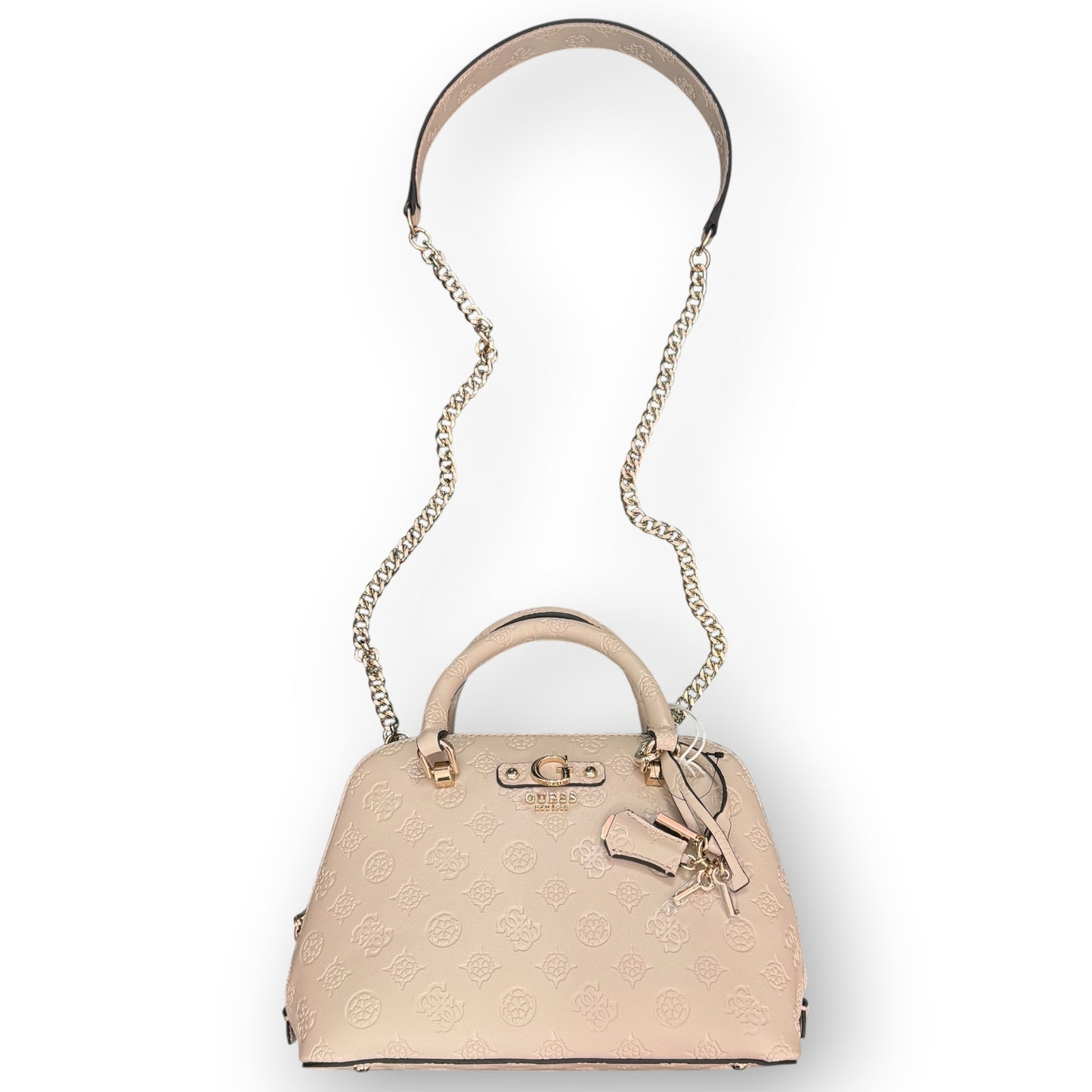 GUESS- Borsa Donna, Group:DITA, Col.LIGHT TAUPE LOGO