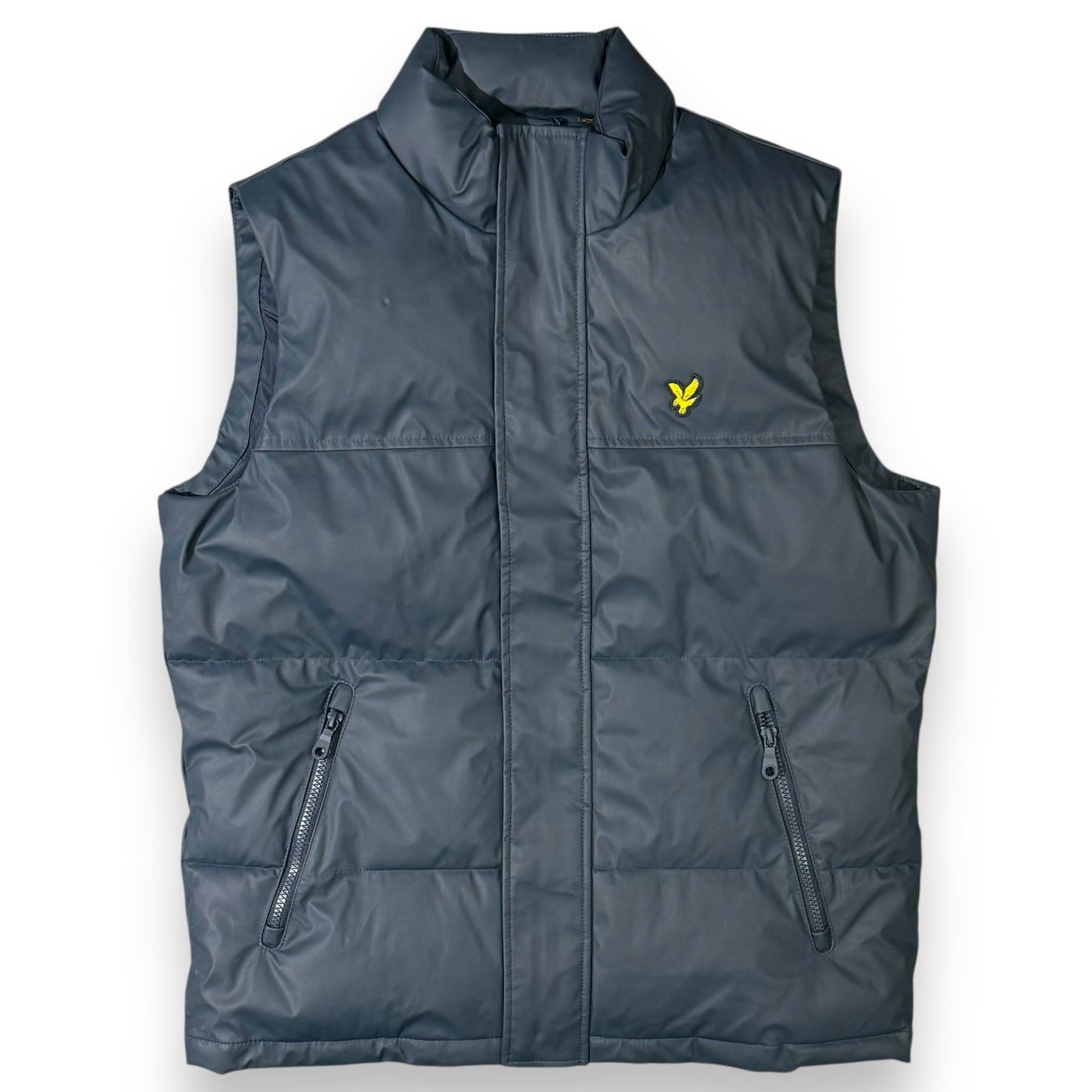 Giubbotto Smanicato LYLE & SCOTT Uomo, col. Dark Navy (Rubberised Wadded Gilet)