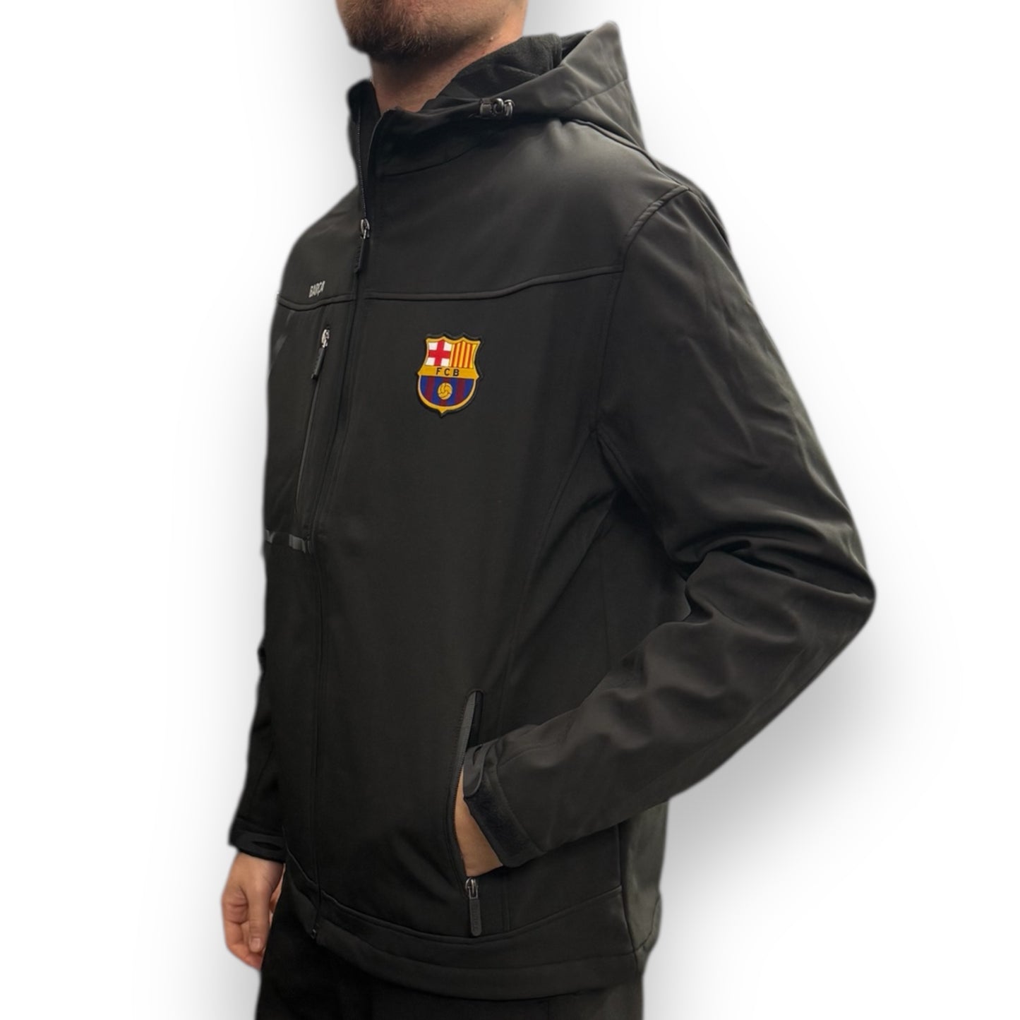 Giubbotto BARCELLONA softshell in tessuto tecnico, Col.Nero