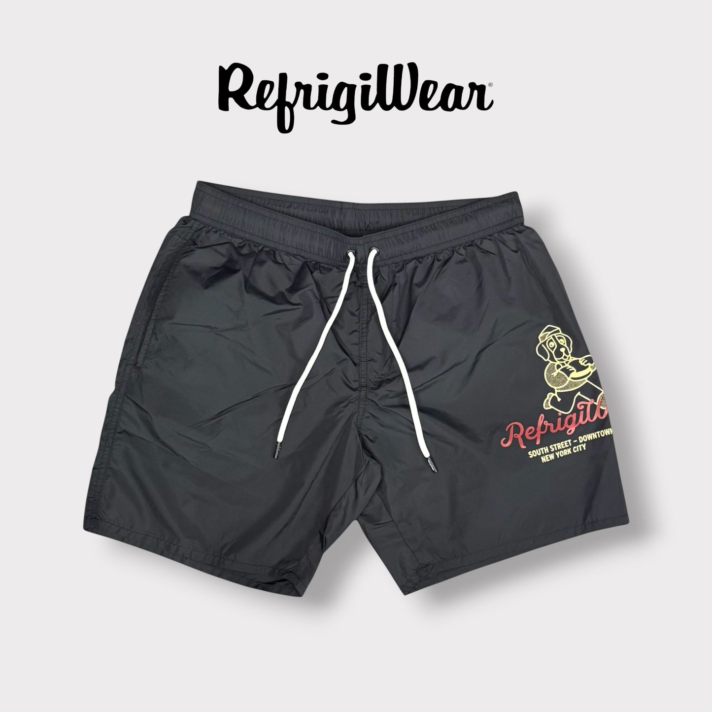 REFRIGIWEAR - Costume Uomo con disegno, Col.Nero