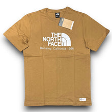 Carica l&#39;immagine nel visualizzatore di Gallery, T-shirt THE NORTH FACE Uomo tabacco con stampa frontale, RegulrFit
