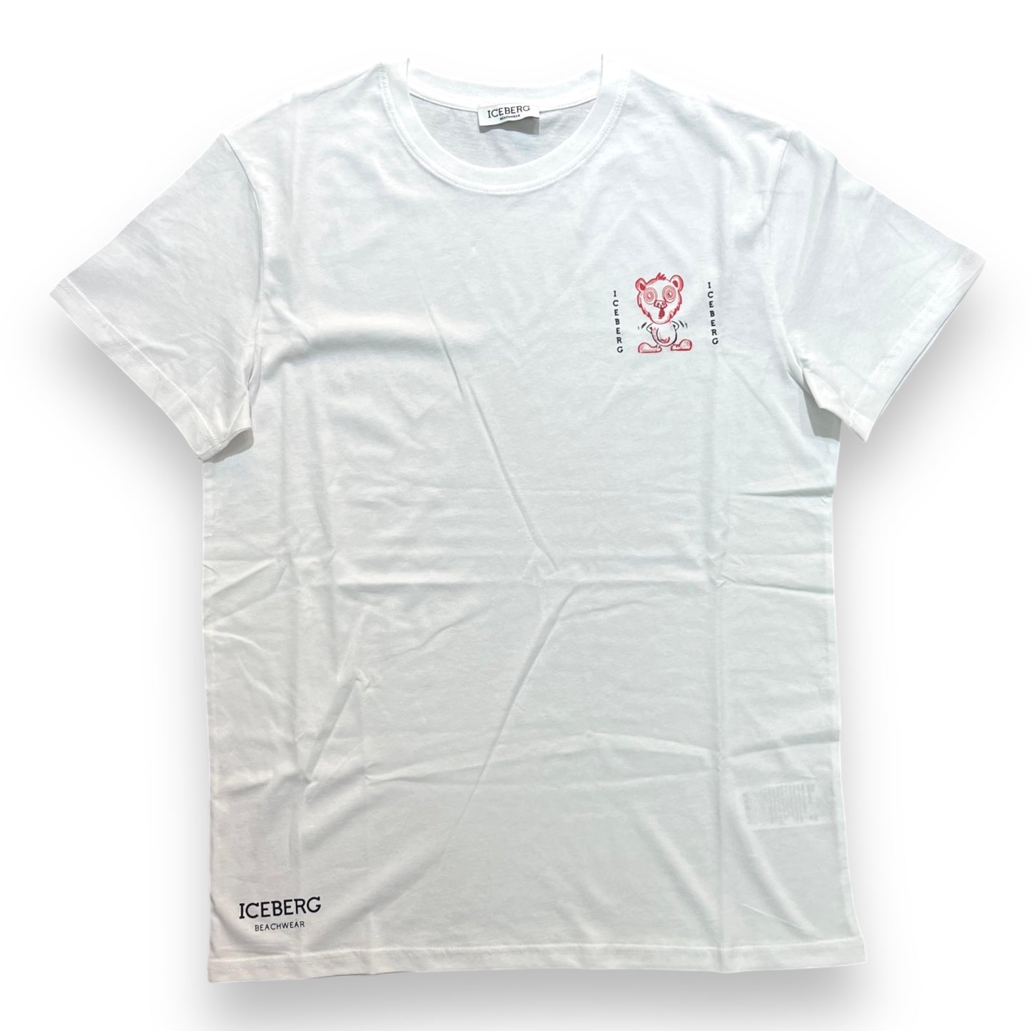 T-shirt ICEBERG, con stampa lato cuore, Col.Bianco (Copia)