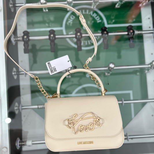 Borsa LOVE MOSCHINO, col.Crema