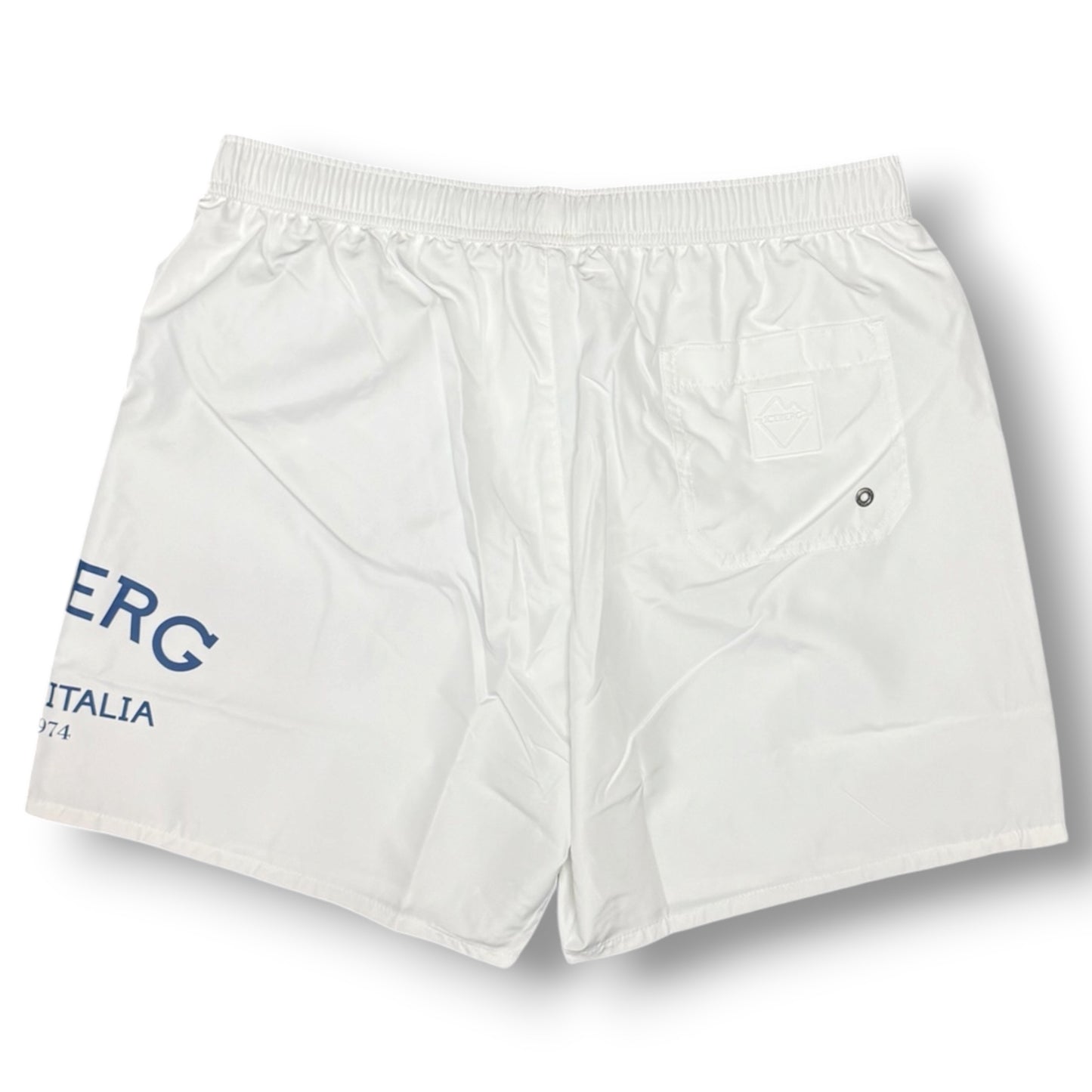 ICEBERG BEACHWEAR- Costume Uomo, con stampa, col.Bianco