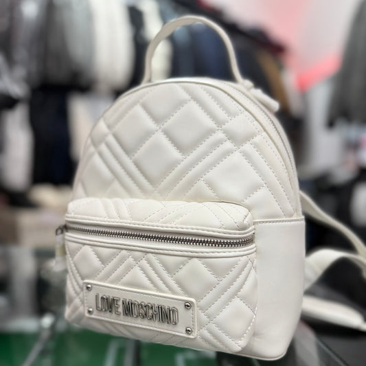 Zaino LOVE MOSCHINO, col.Bianco