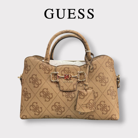 GUESS- Borsa Donna, Group:JANIE LOGO, Col.LATTE LOGO