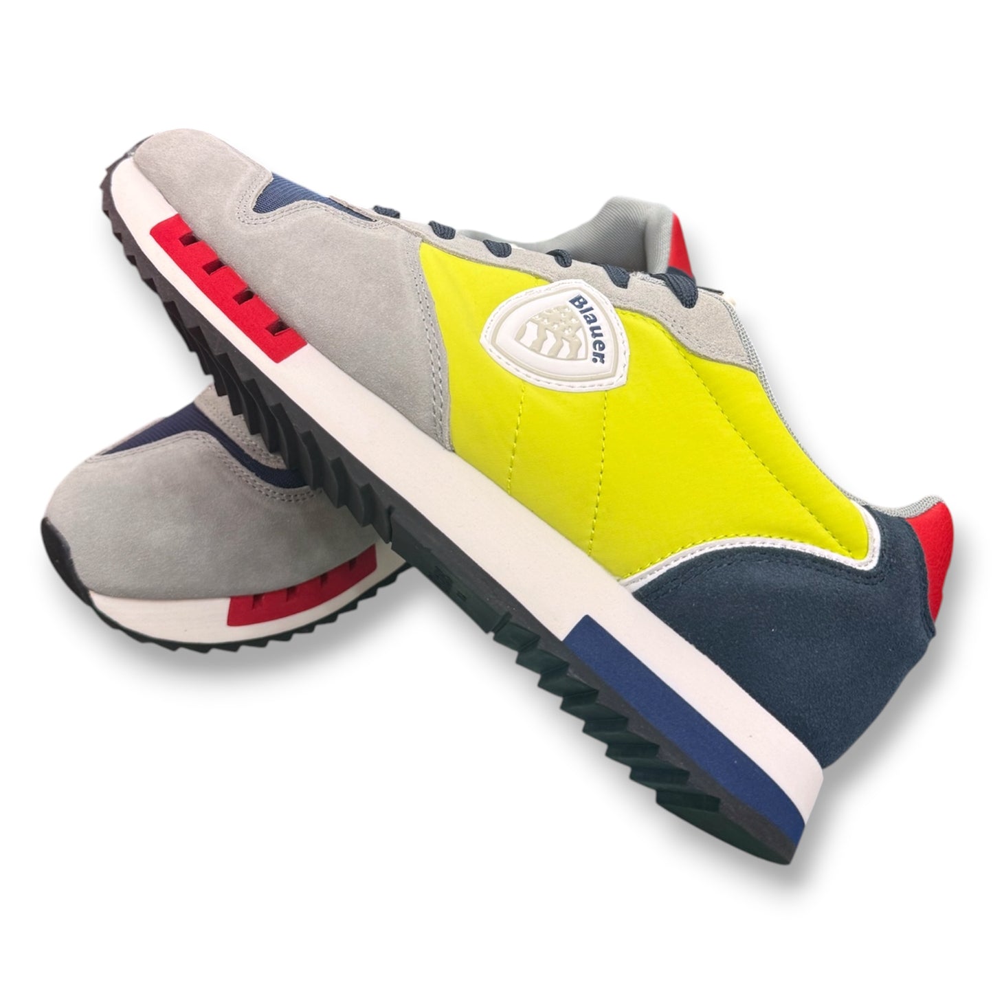 BLAUER - Scarpe Uomo, col.Blu/Grigio/Verde