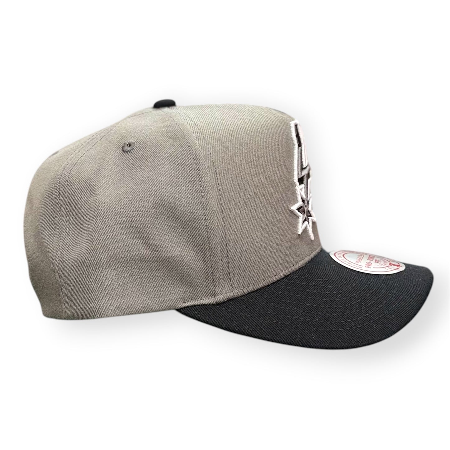 MITCHELL&NESS-Cappello SAN ANTONIO SPURS, Col.Grigio/Nero