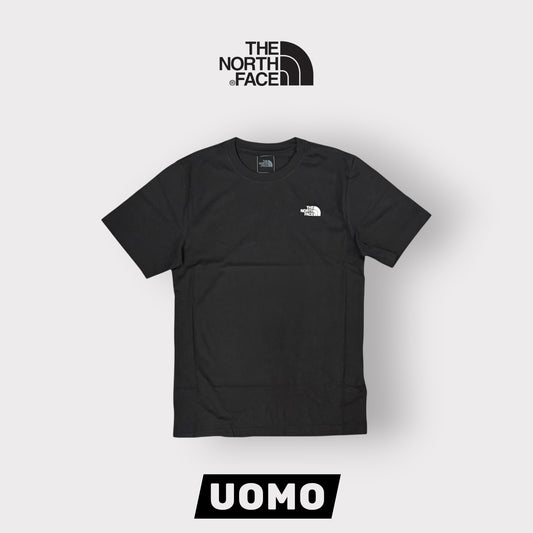 THE NORTH FACE- T-Shirt Uomo con logo ricamato lato cuore, Col.Nero