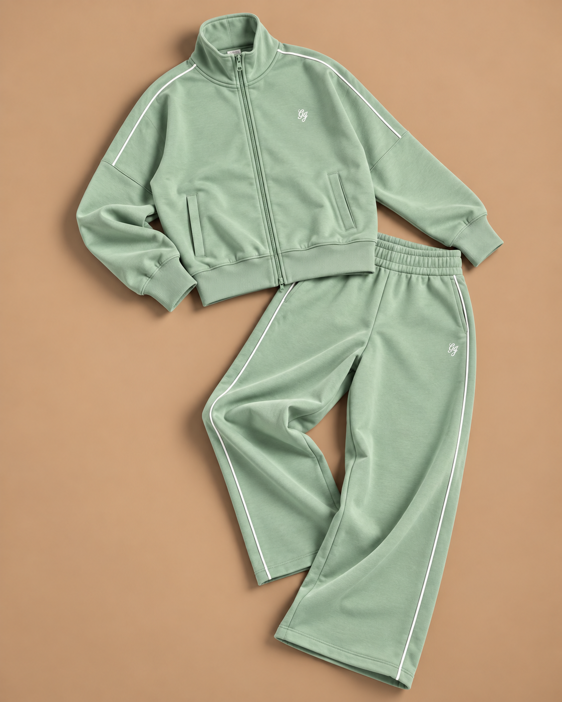 GUESS- Tuta completa Donna in neoprene, (Oversize), Col.Menta