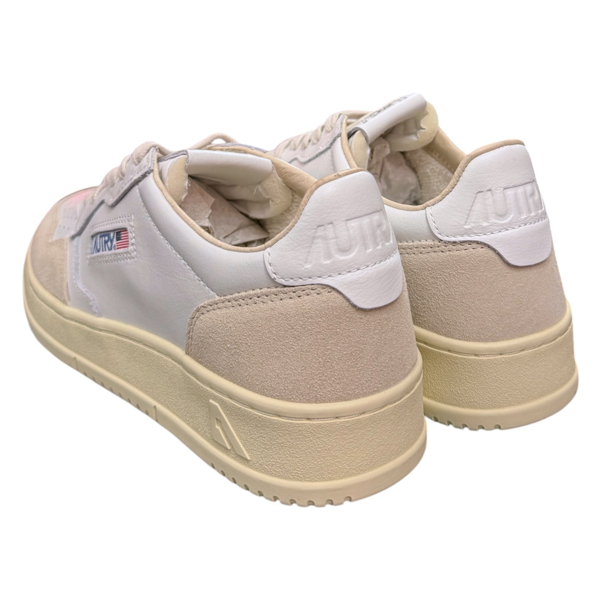 AUTRY - Scarpa Uomo, Col.Bianco/Beige