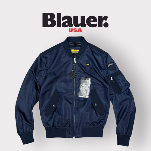 Giubbotto BLAUER Uomo, mod.bomber, Col.Blu