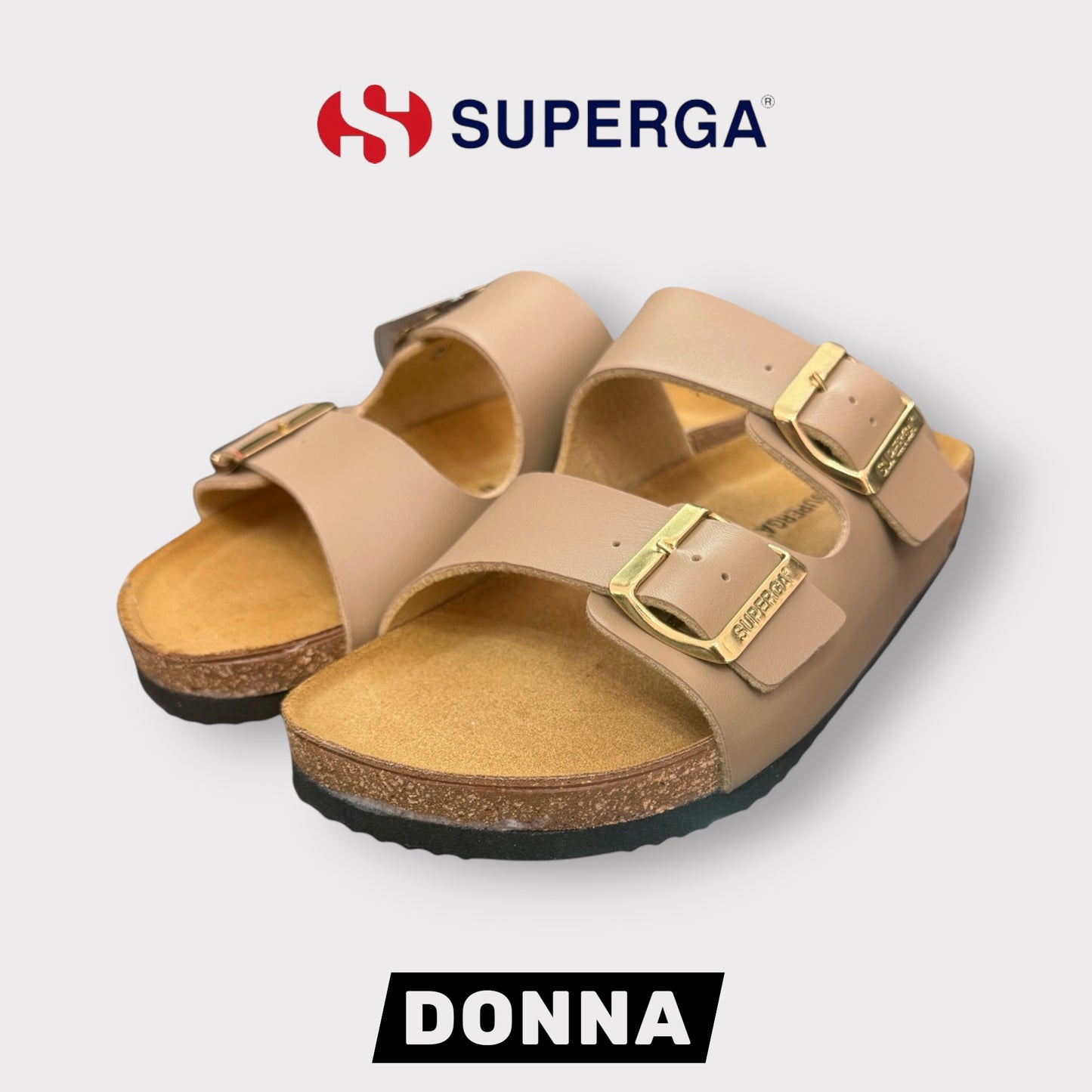 SUPERGA- Scarpe Donna, col.Cuoio
