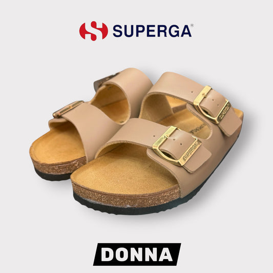 SUPERGA- Scarpe Donna, col.Cuoio