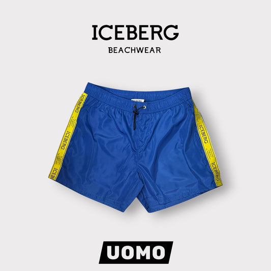 ICEBERG BEACHWEAR- Costume Uomo, col.Royal