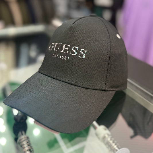 Cappello Guess con stampa col.Nero