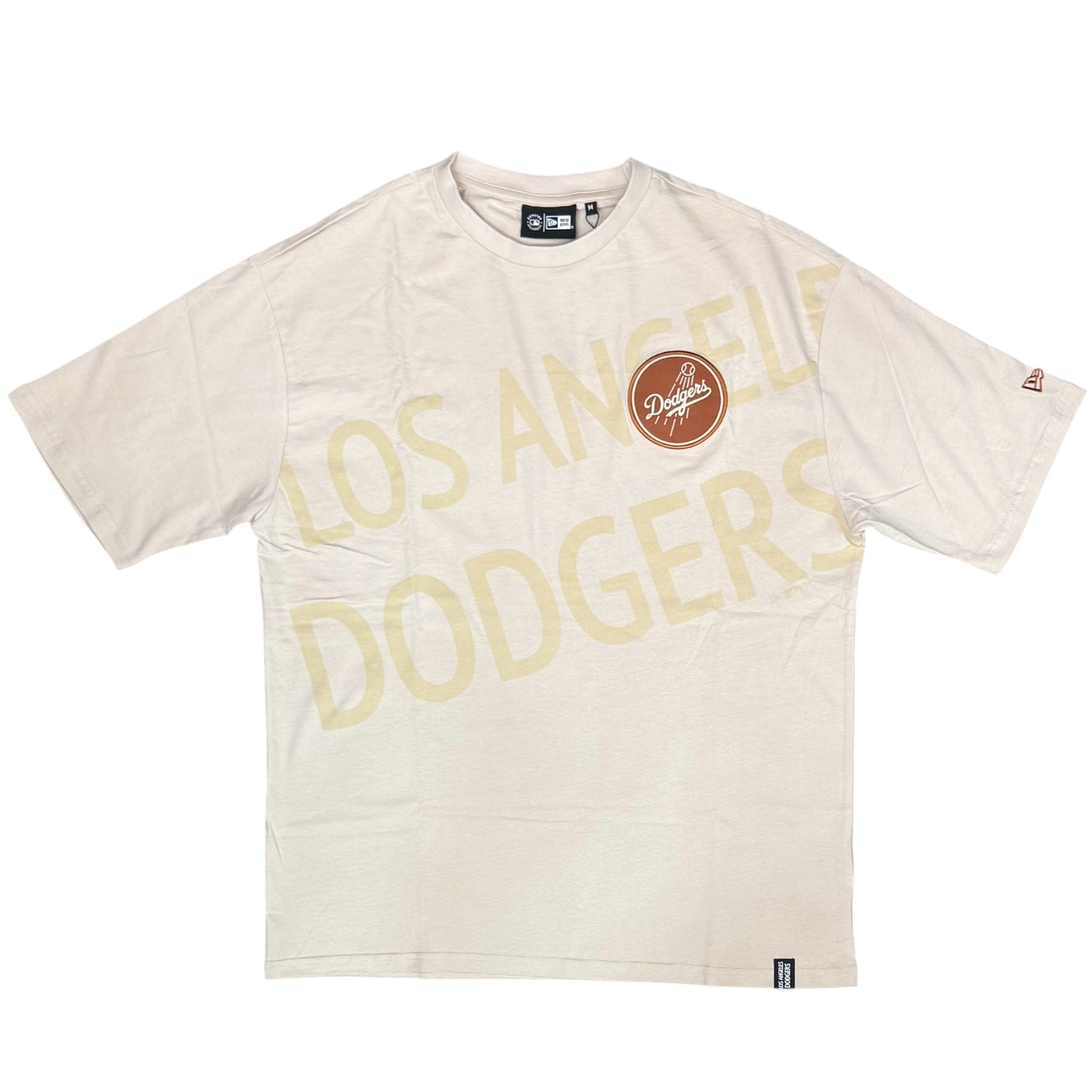NEW ERA - T-Shirt Uomo LOS ANGELES Col.Panna
