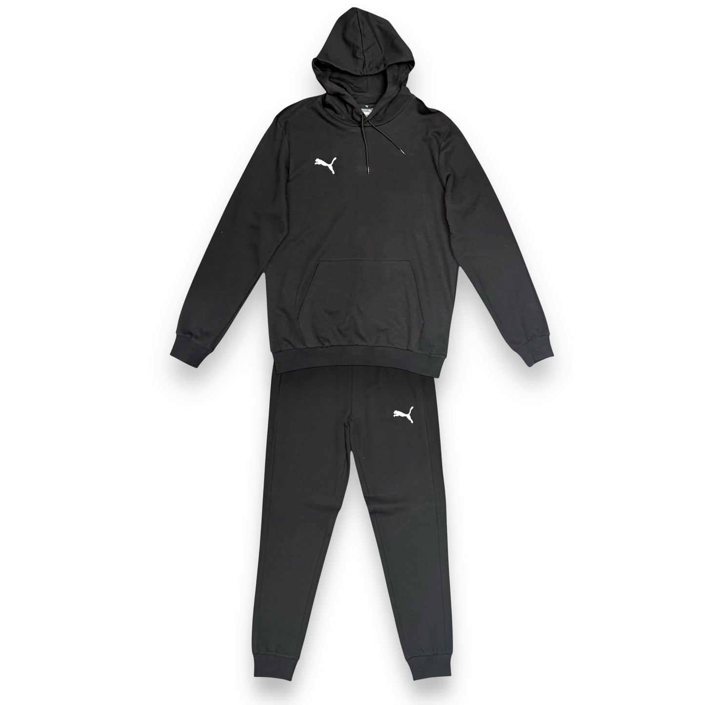 Tuta Completa PUMA in in cotone garzato, col.Nero