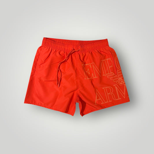 Costume Uomo EMPORIO ARMANI, con stampa laterale, Col.Rosso