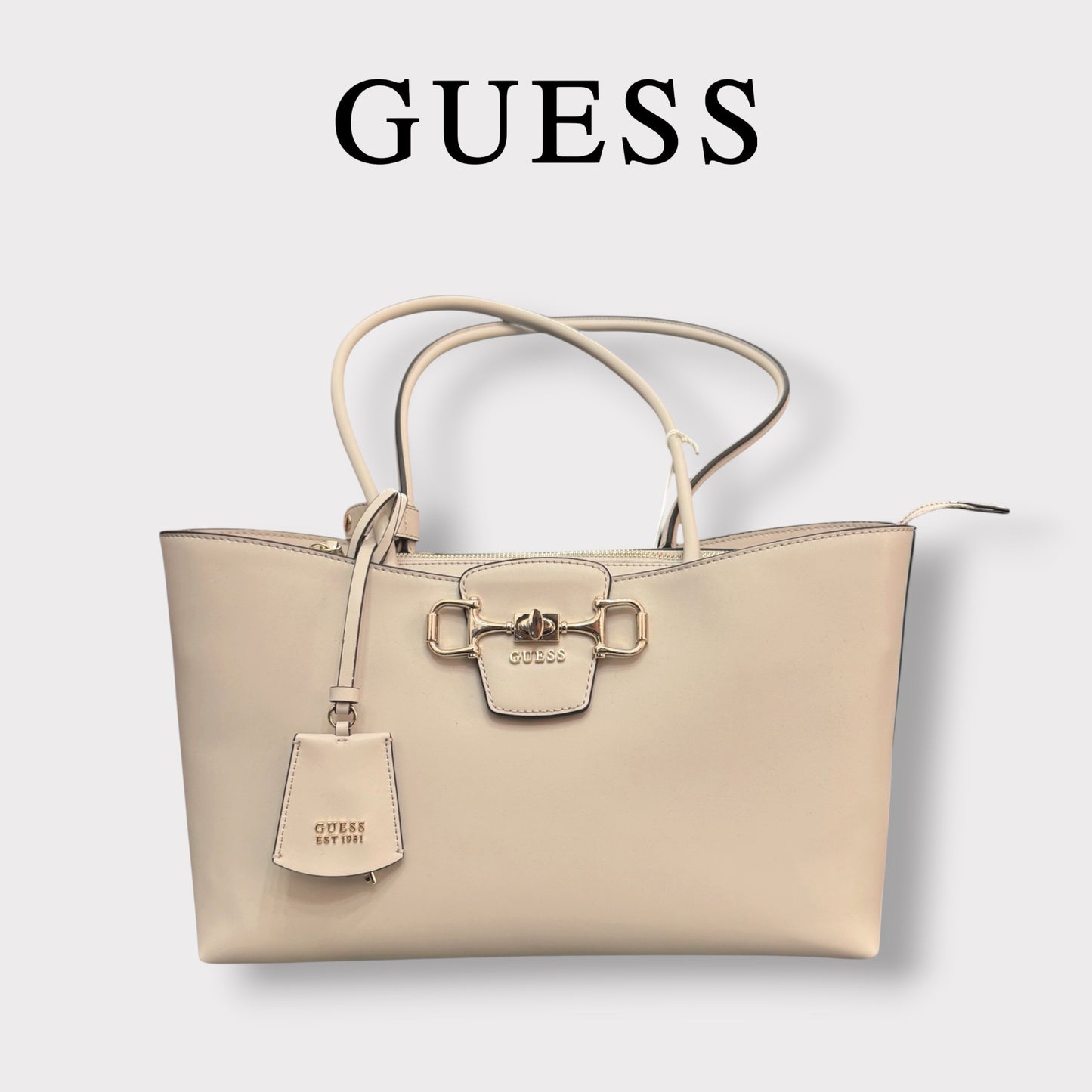 GUESS- Borsa Donna, Group:JANIE, Col.STONE
