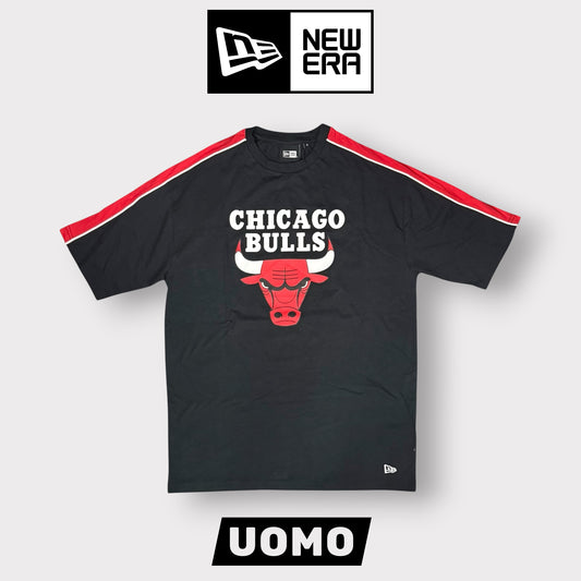 NEW ERA - T-Shirt Uomo CHICAGO BULLS, Col.Nero