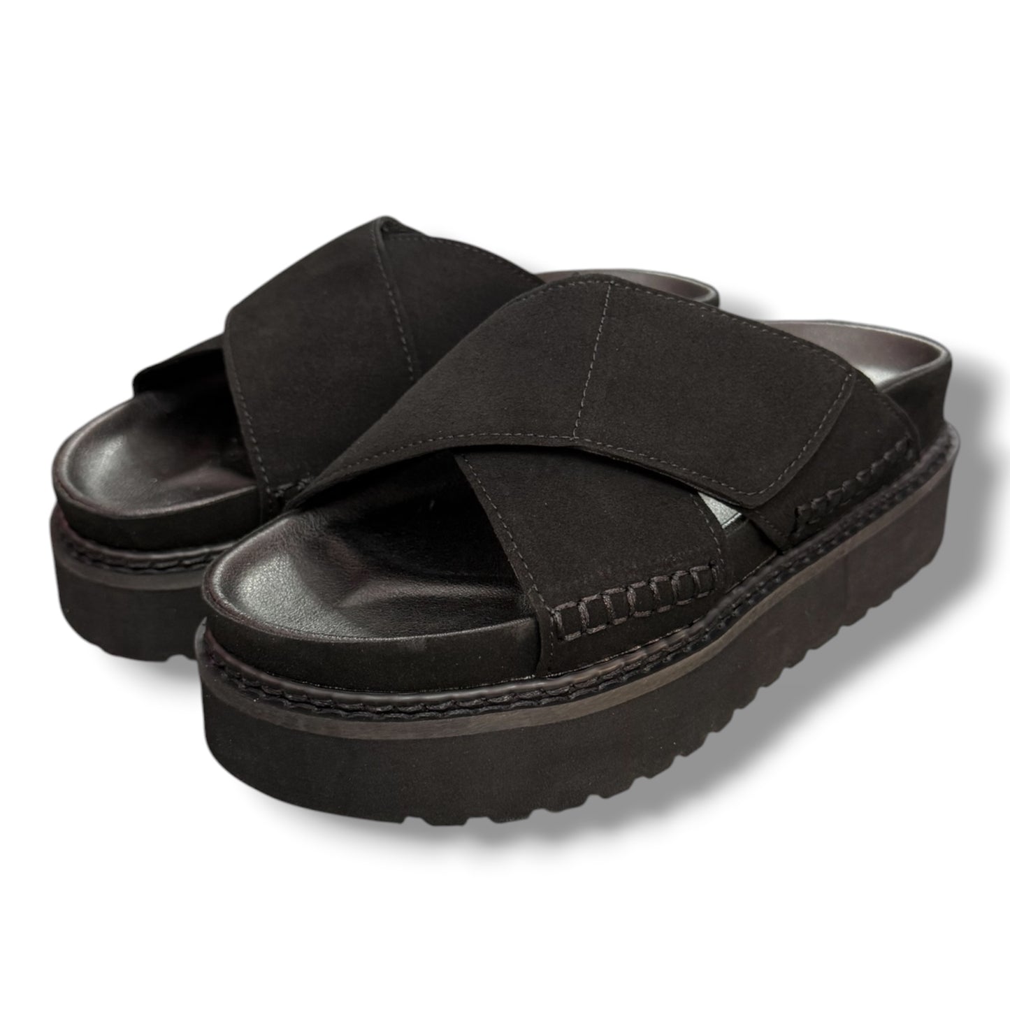 SUPERGA- Scarpe Donna, con zeppa, col.Nero