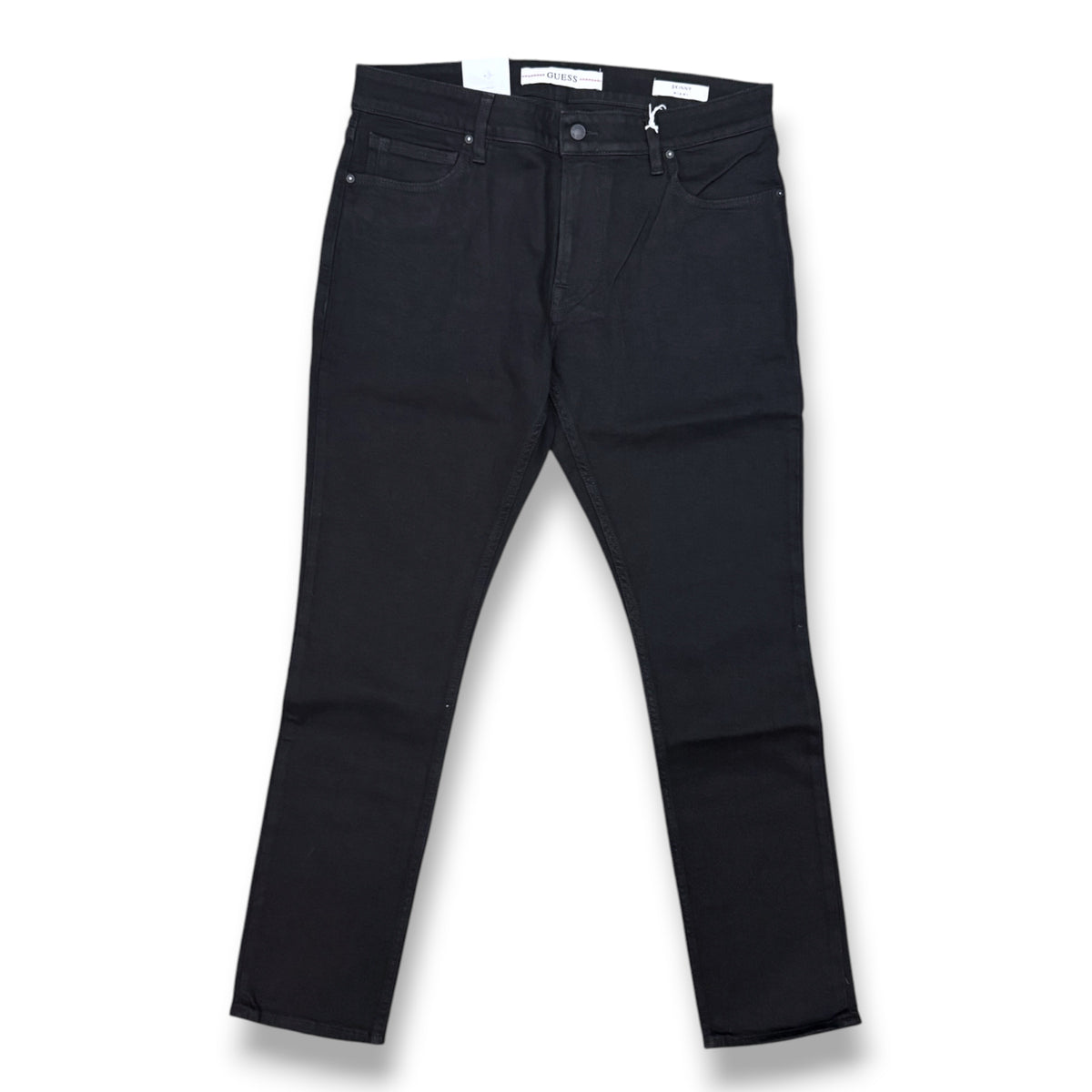 GUESS JEANS- Jeans Uomo, mod.Skinny Low Rise Taille Basse, Col.Nero