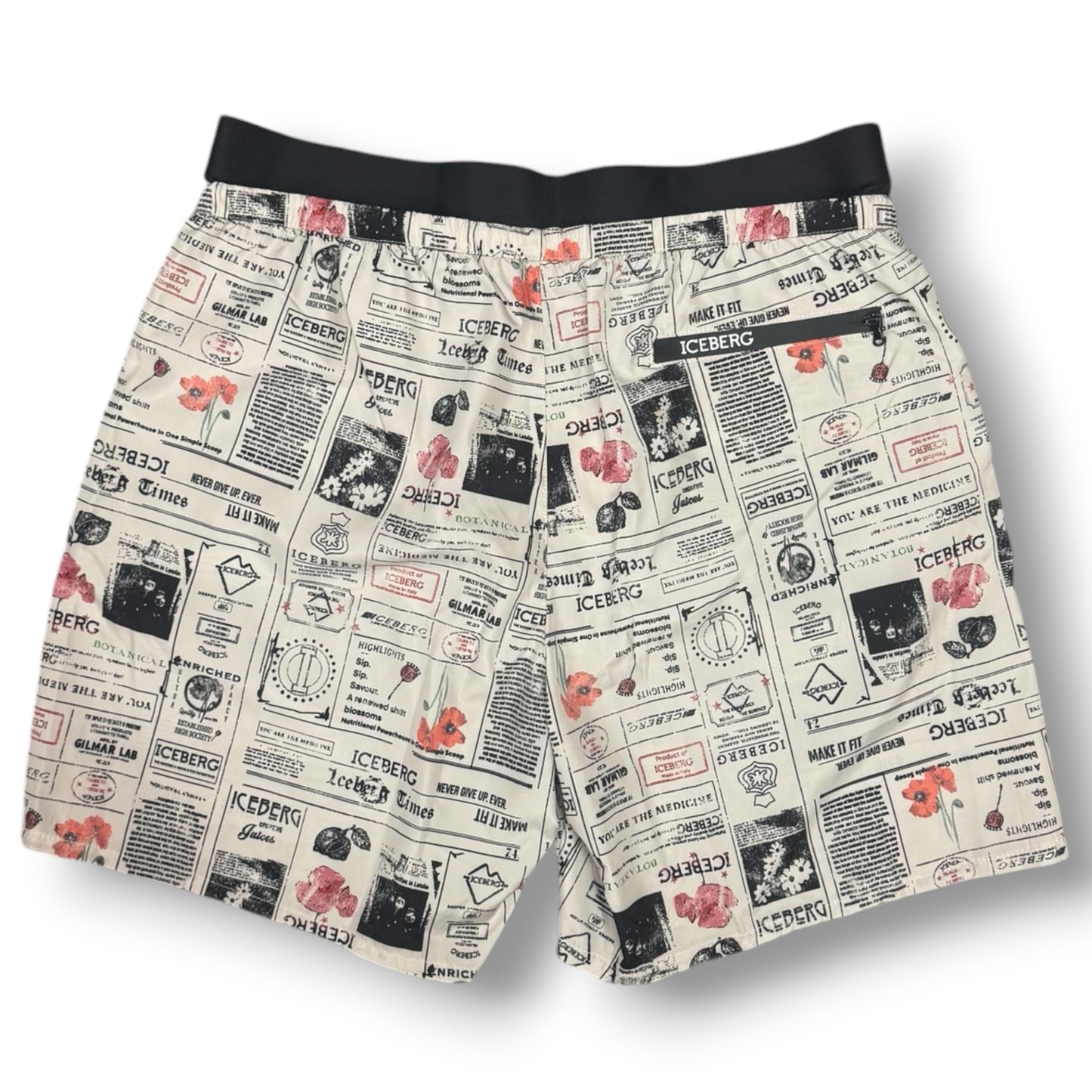 ICEBERG BEACHWEAR- Costume Uomo, con fantasia