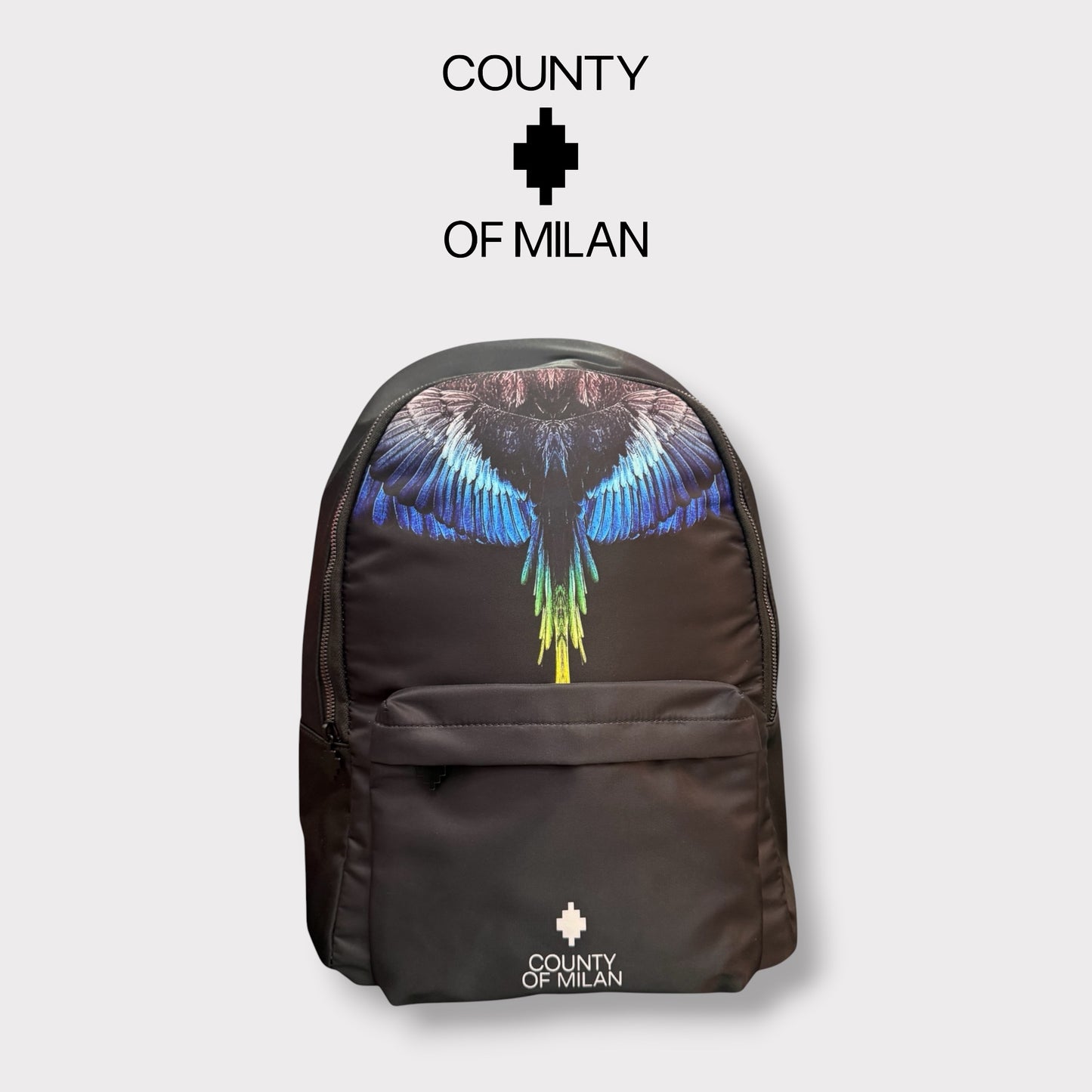 COUNTY OF MILAN - Zaino Uomo in tessuto tecnico, Col.Nero