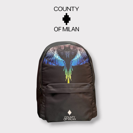 COUNTY OF MILAN - Zaino Uomo in tessuto tecnico, Col.Nero