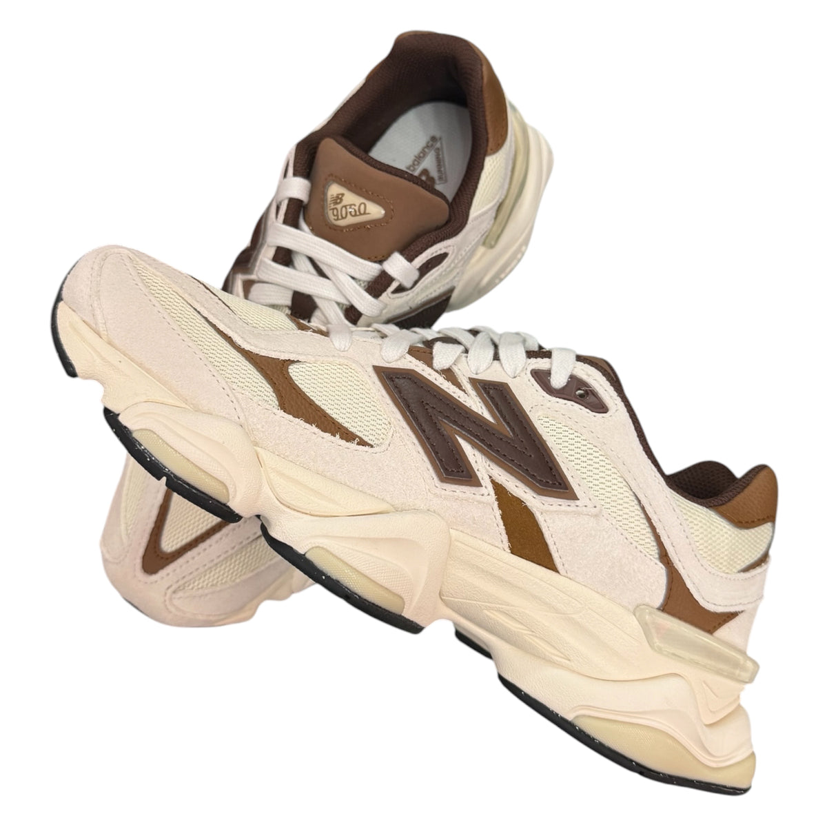 NEW BALANCE 9060 - Col.Panna/Marrone